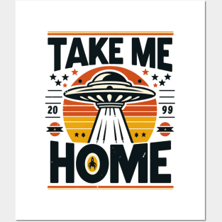 Ufos, Take Me Home Posters and Art